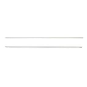 GoodHome Andali Silver Kitchen cabinets Edge Handle (L)997mm