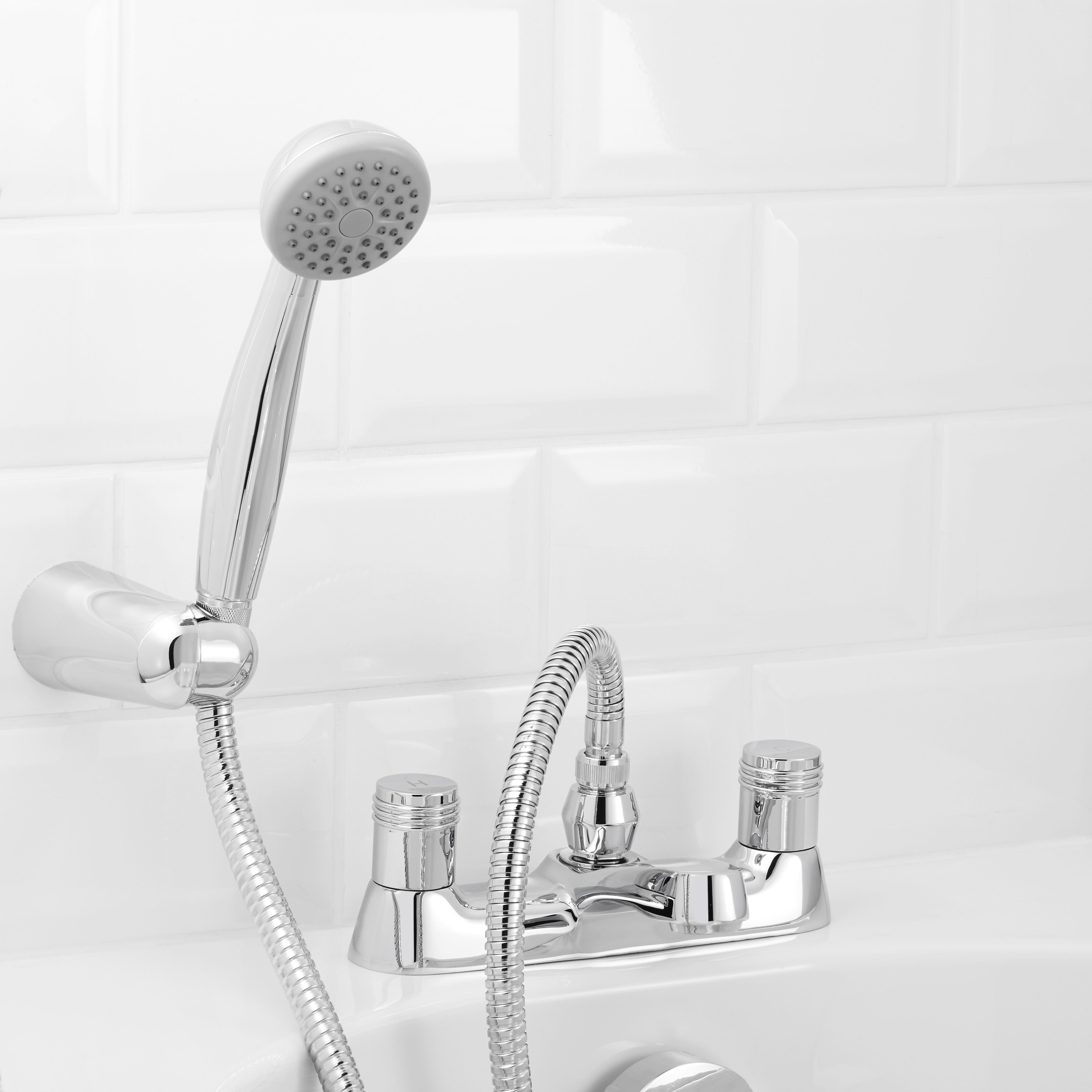 GoodHome Annagh Combi boiler, gravity-fed & mains pressure water systems Ceramic Shower mixer Tap