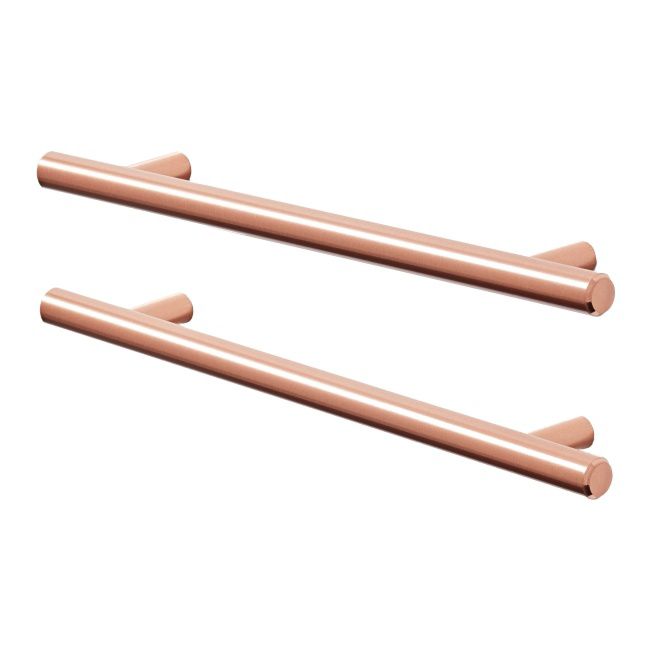 GoodHome Annatto Copper effect Kitchen cabinets Handle (L)22cm