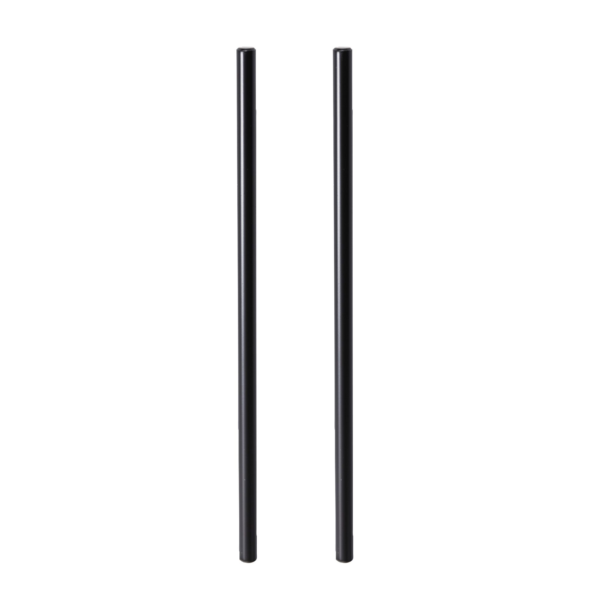 GoodHome Annatto Matt Black Kitchen Cabinet Handle (L)336mm