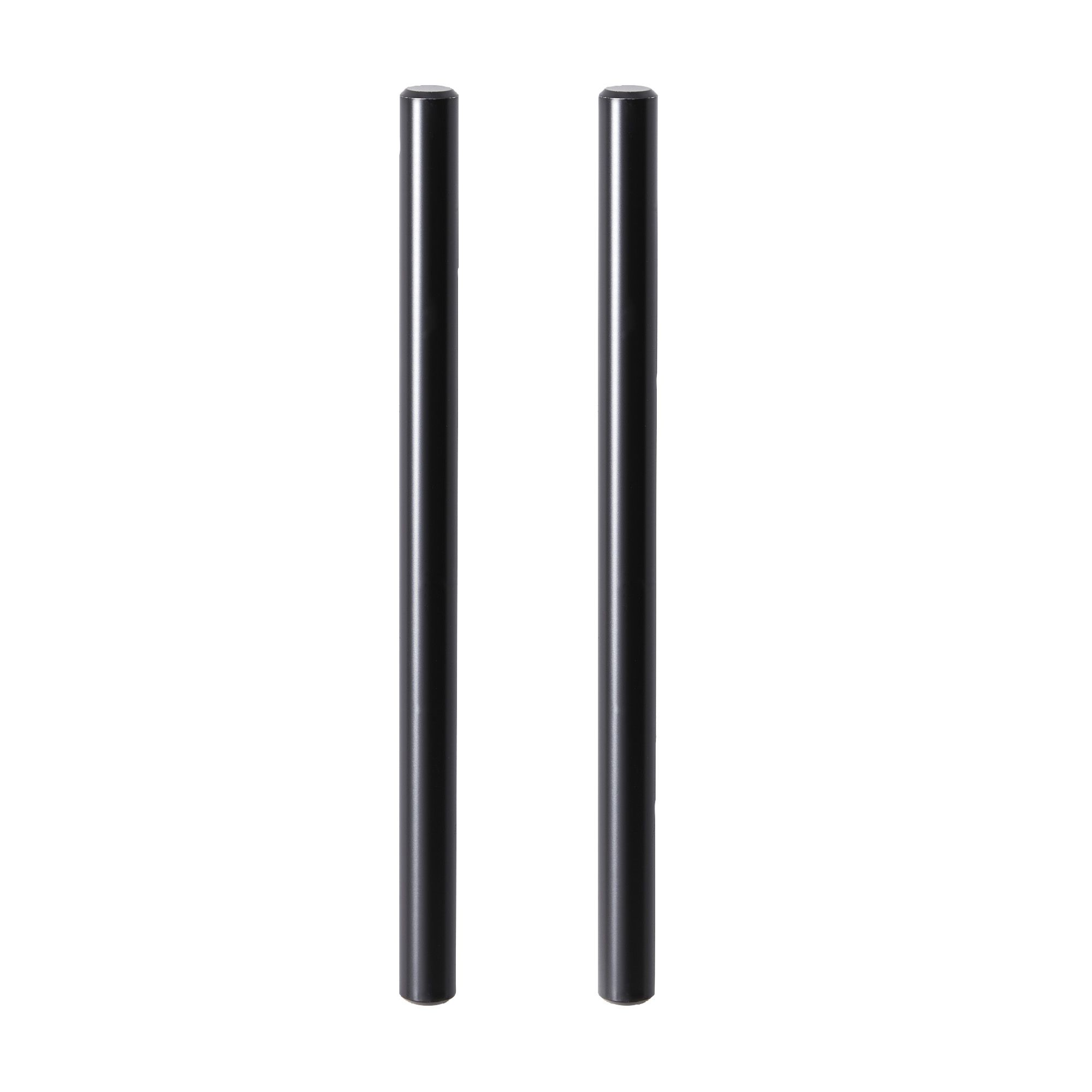 GoodHome Annatto Matt Black Kitchen cabinets Handle (L)188mm