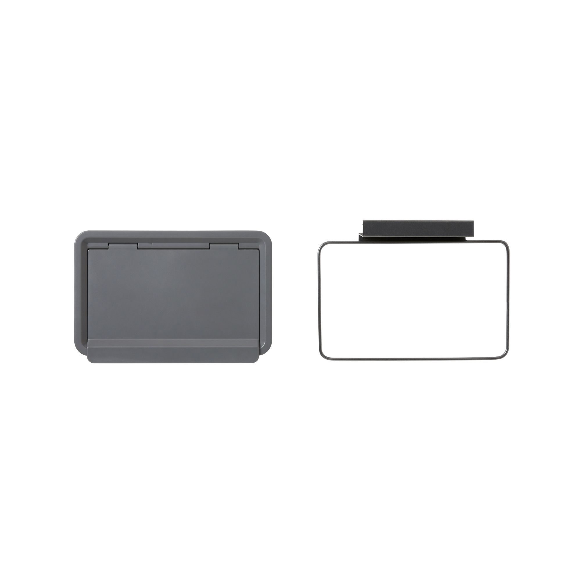 GoodHome Anthracite ABS plastic & steel Bin bag frame