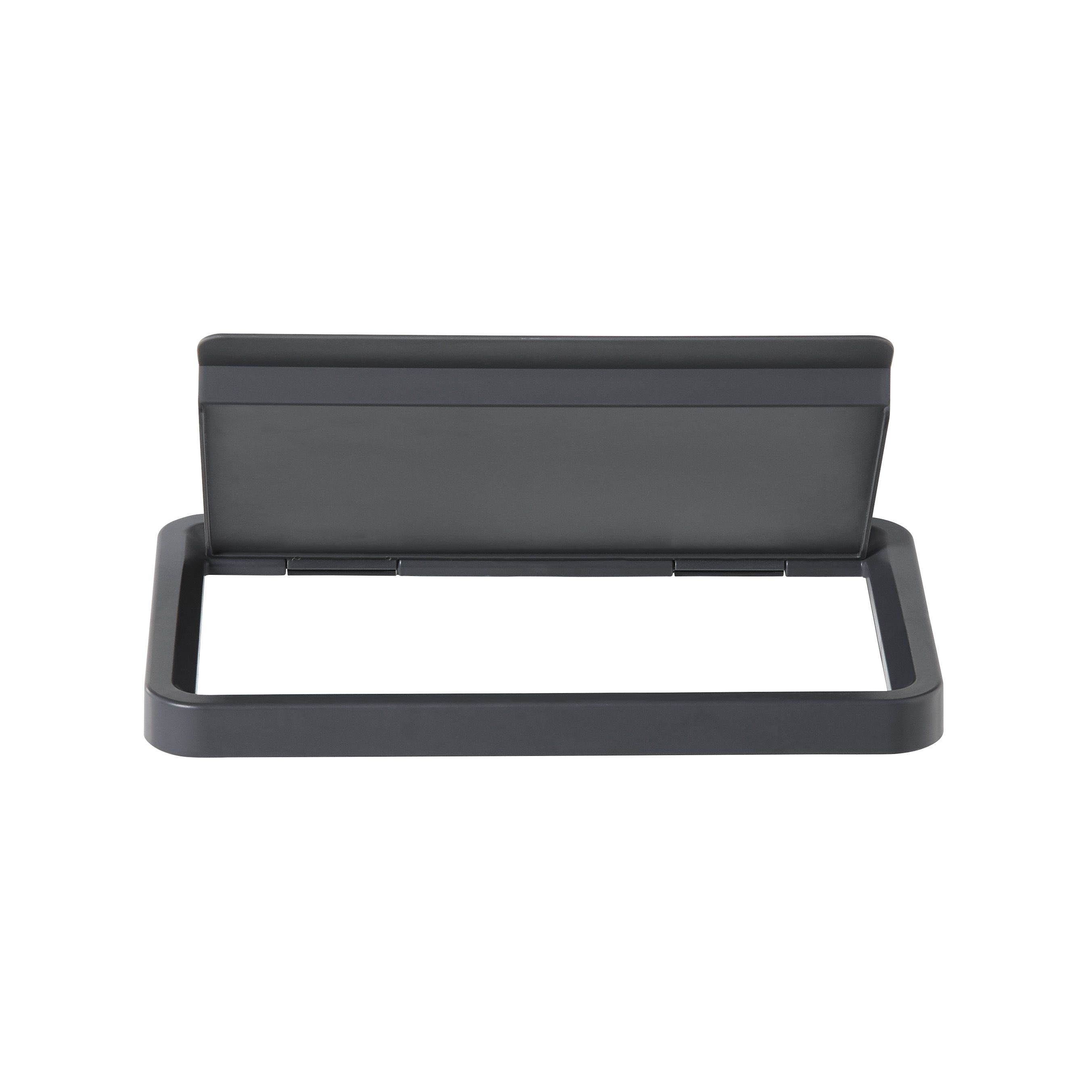 GoodHome Anthracite ABS plastic & steel Bin bag frame