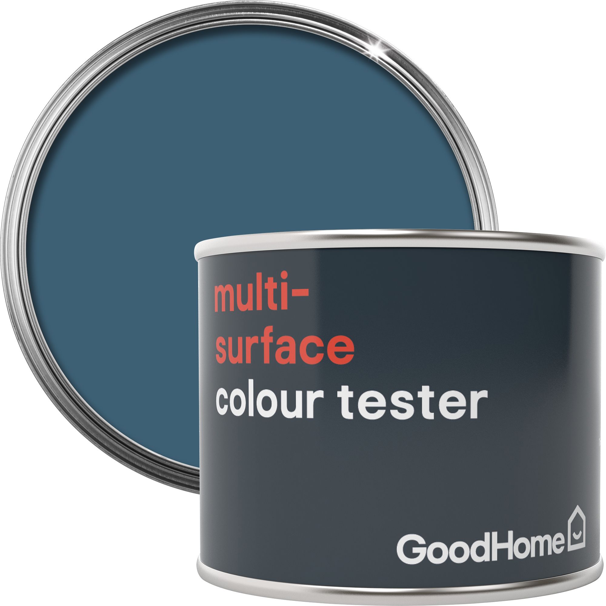 GoodHome Antibes Satin Multisurface paint, 70ml Tester pot Tradepoint