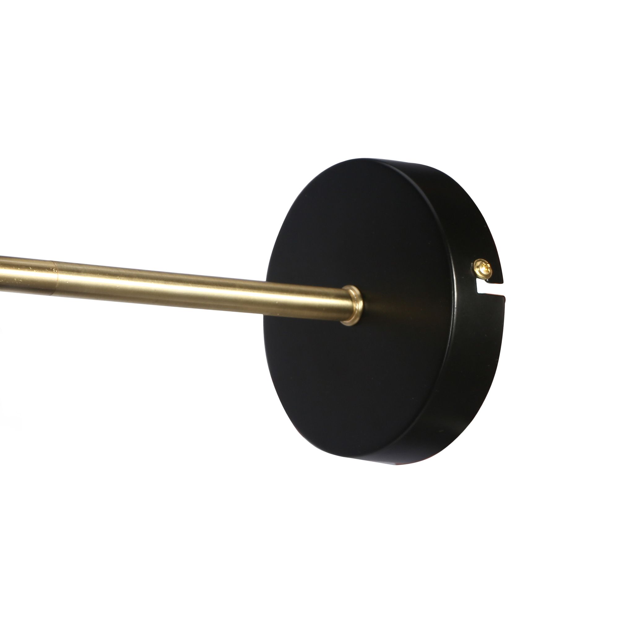 GoodHome Apennin Matt Black Wall light