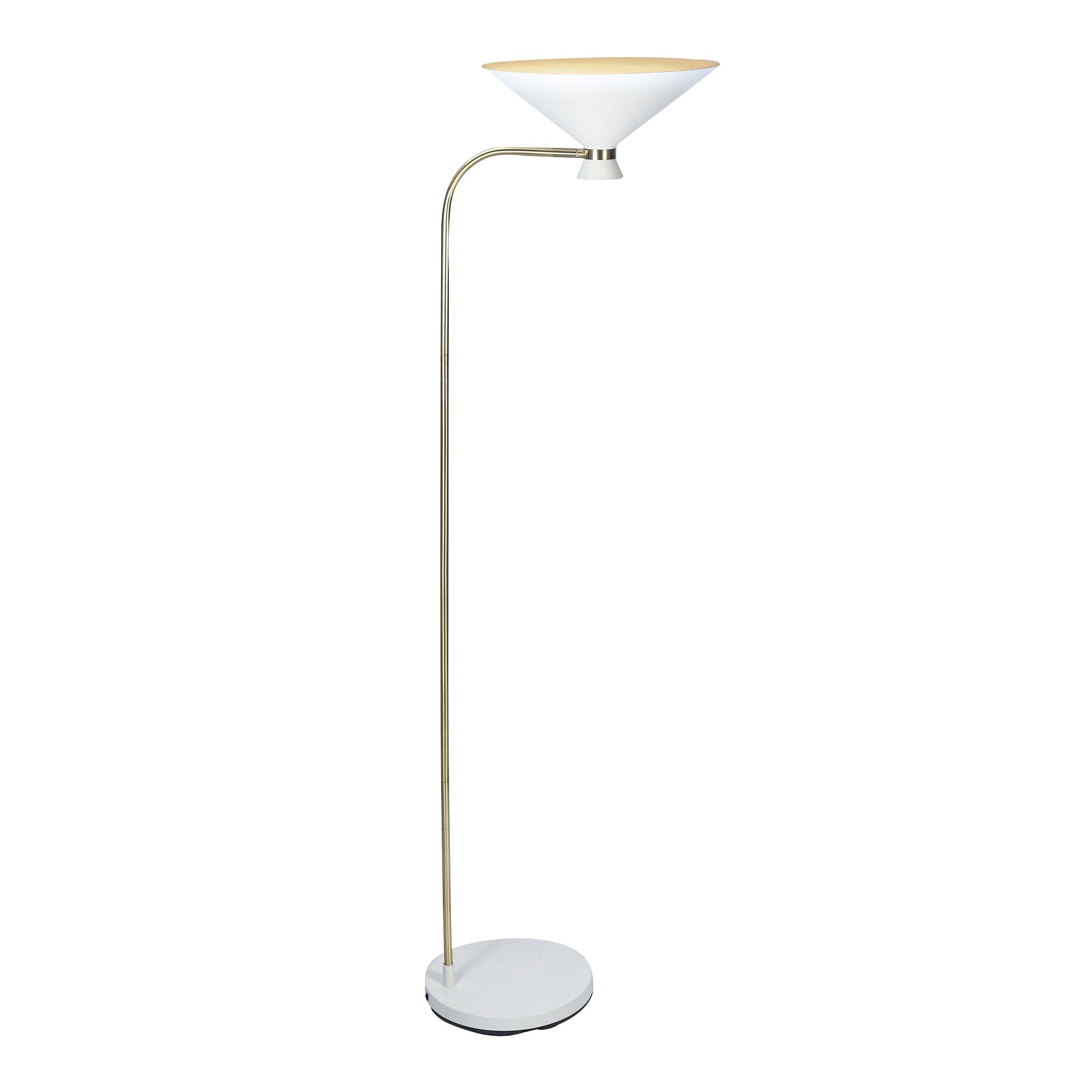 GoodHome Apennin Matt Cream Floor light