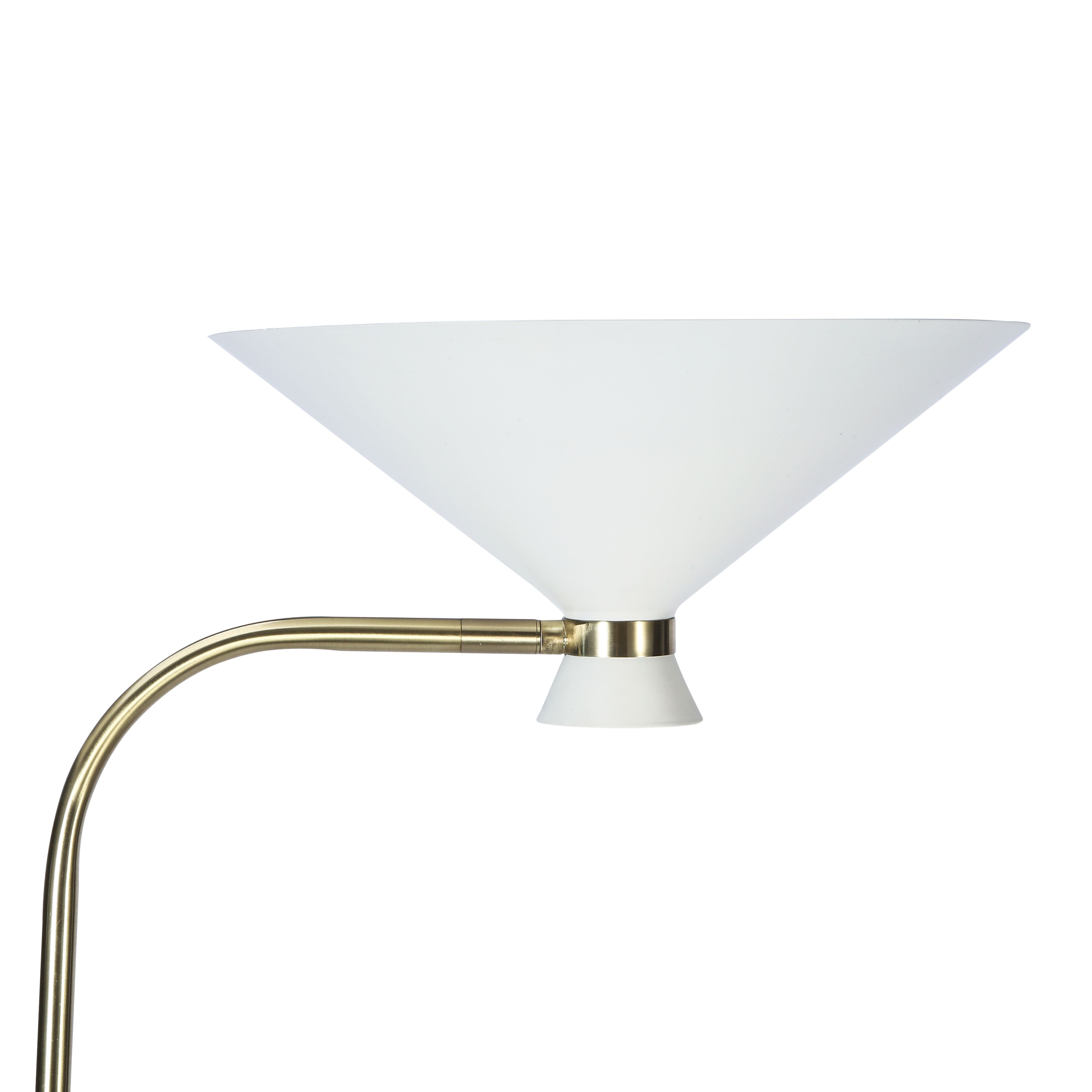 GoodHome Apennin Matt Cream Floor light