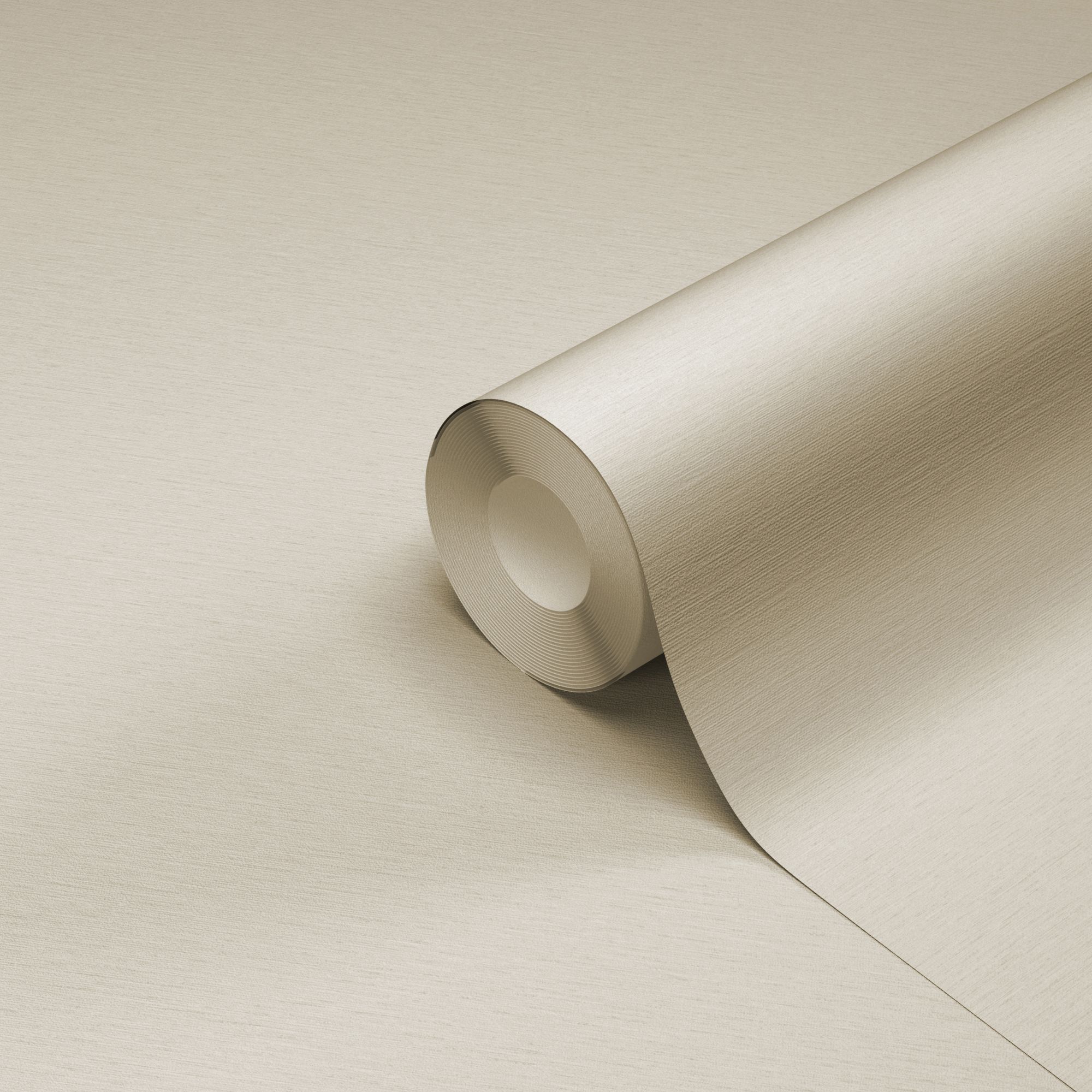 GoodHome Arceau Light grey Fabric effect Textured Wallpaper Tradepoint