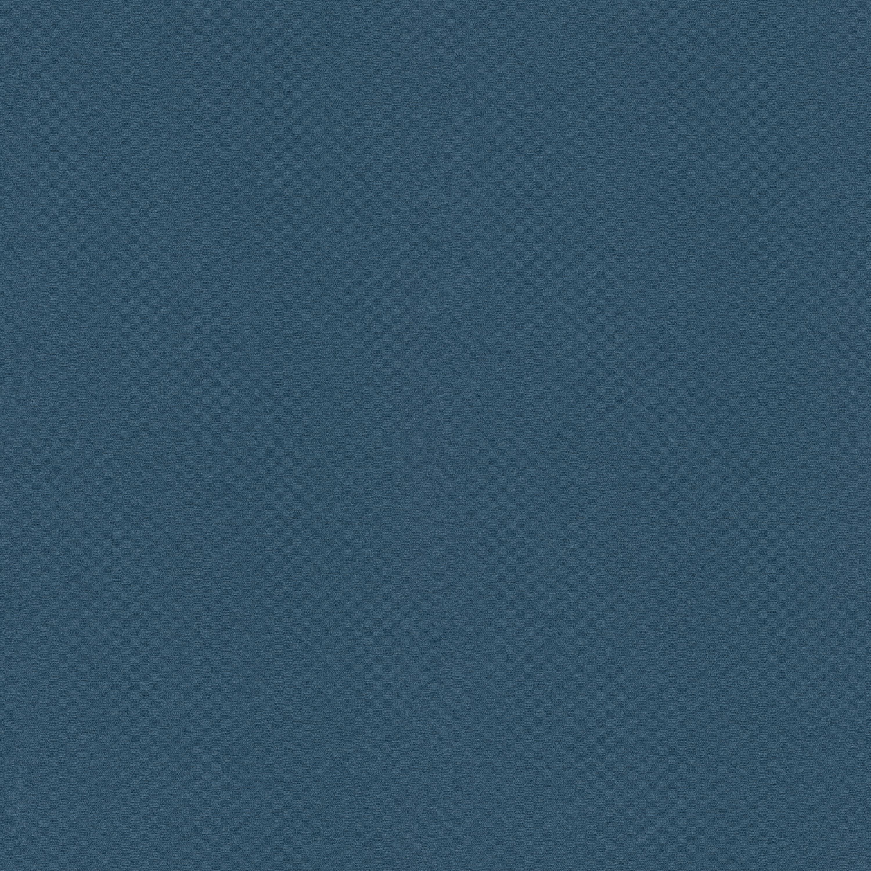 GoodHome Arceau Navy Fabric effect Textured Wallpaper