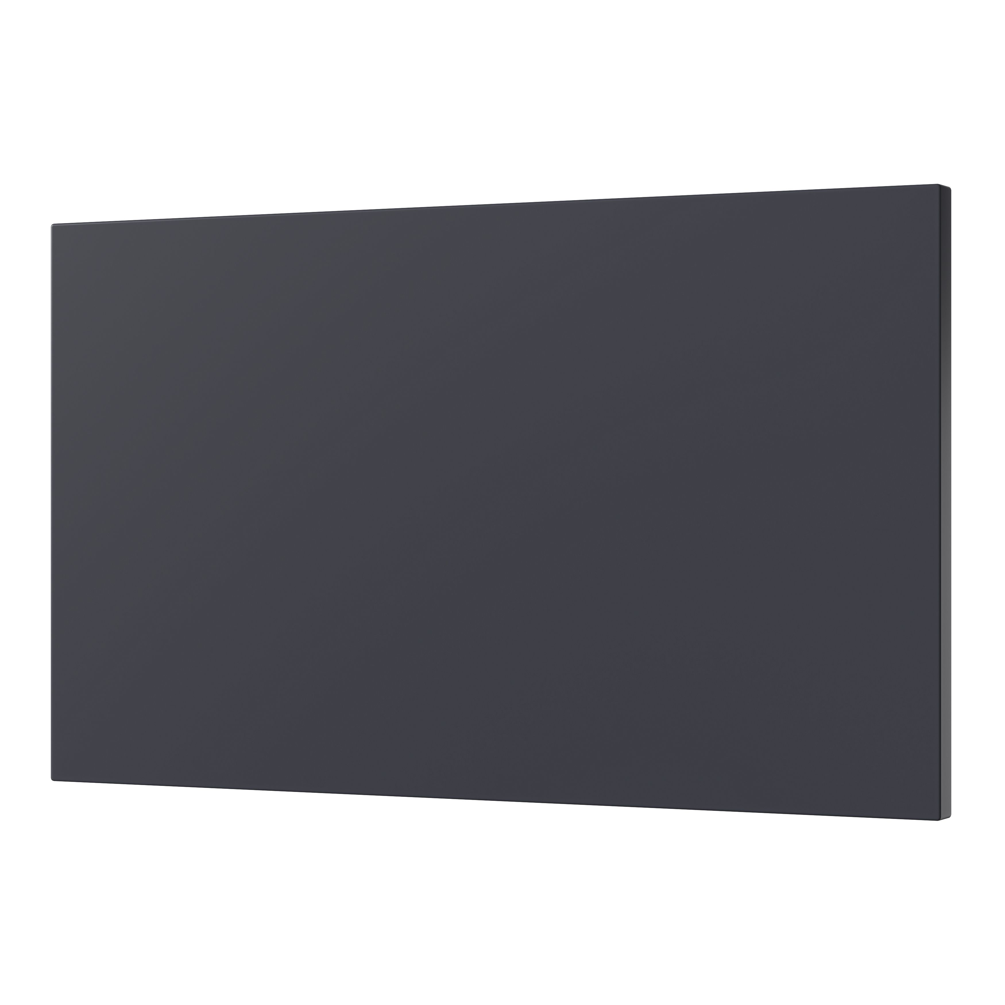 GoodHome Artemisia Innovo handleless matt midnight blue shaker Clad on end panel (H)340mm (W)595mm