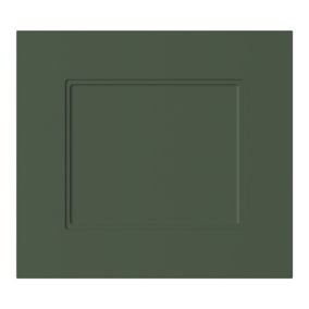 GoodHome Artemisia Matt dark green Drawer front, bridging & bi fold door, (W)400mm (H)356mm (T)18mm