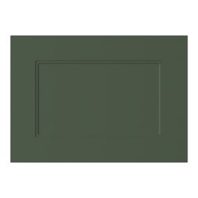 GoodHome Artemisia Matt dark green Drawer front, bridging & bi fold door, (W)500mm (H)356mm (T)18mm