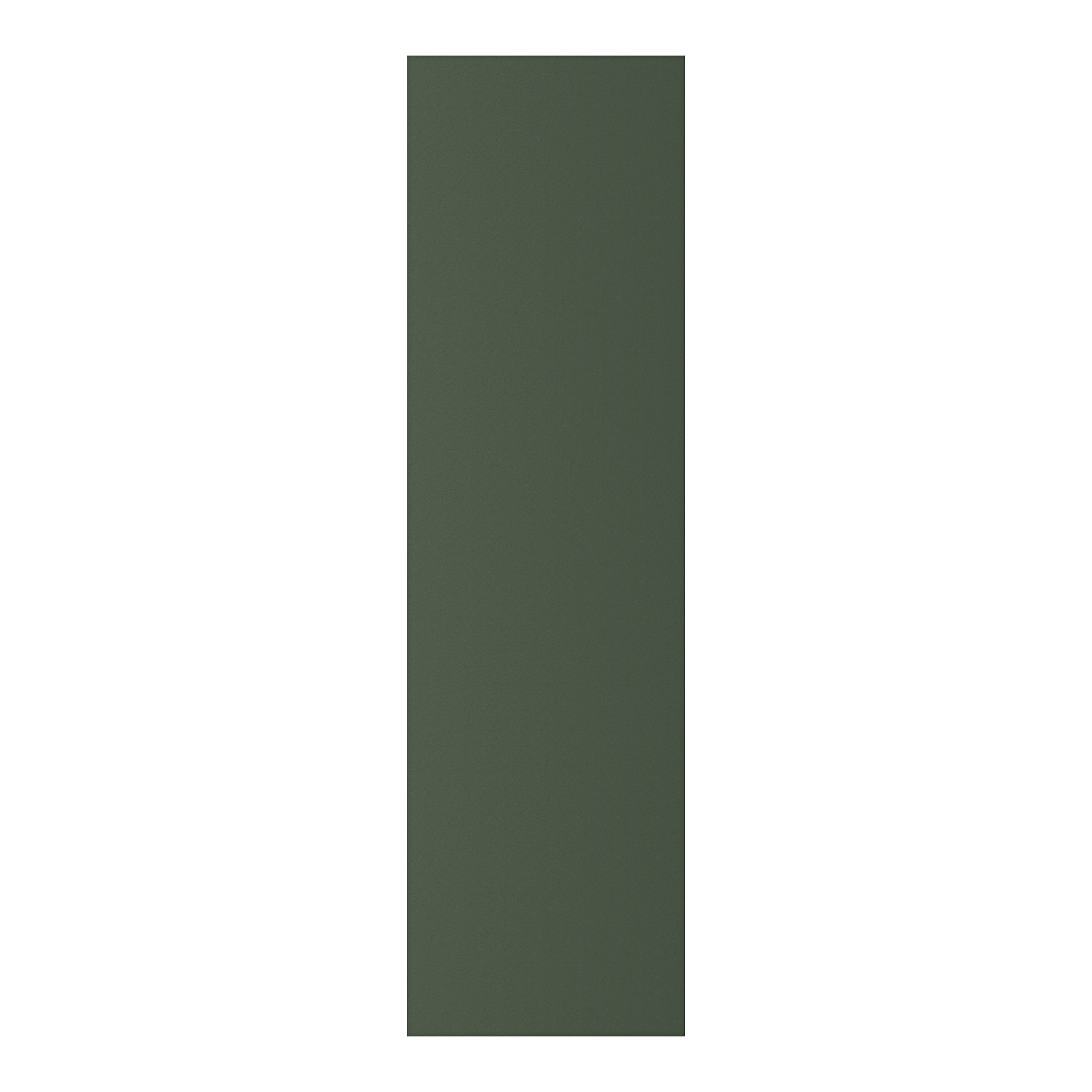 GoodHome Artemisia Matt dark green shaker Blanking panel (H)2010mm (W)570mm, Set