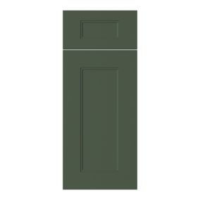 GoodHome Artemisia Matt dark green shaker Drawerline door & drawer front, (W)300mm (H)715mm (T)18mm