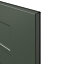 GoodHome Artemisia Matt dark green shaker Drawerline door & drawer front, (W)400mm (H)715mm (T)18mm