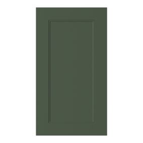 GoodHome Artemisia Matt dark green shaker Highline Cabinet door (W)400mm (H)715mm (T)18mm
