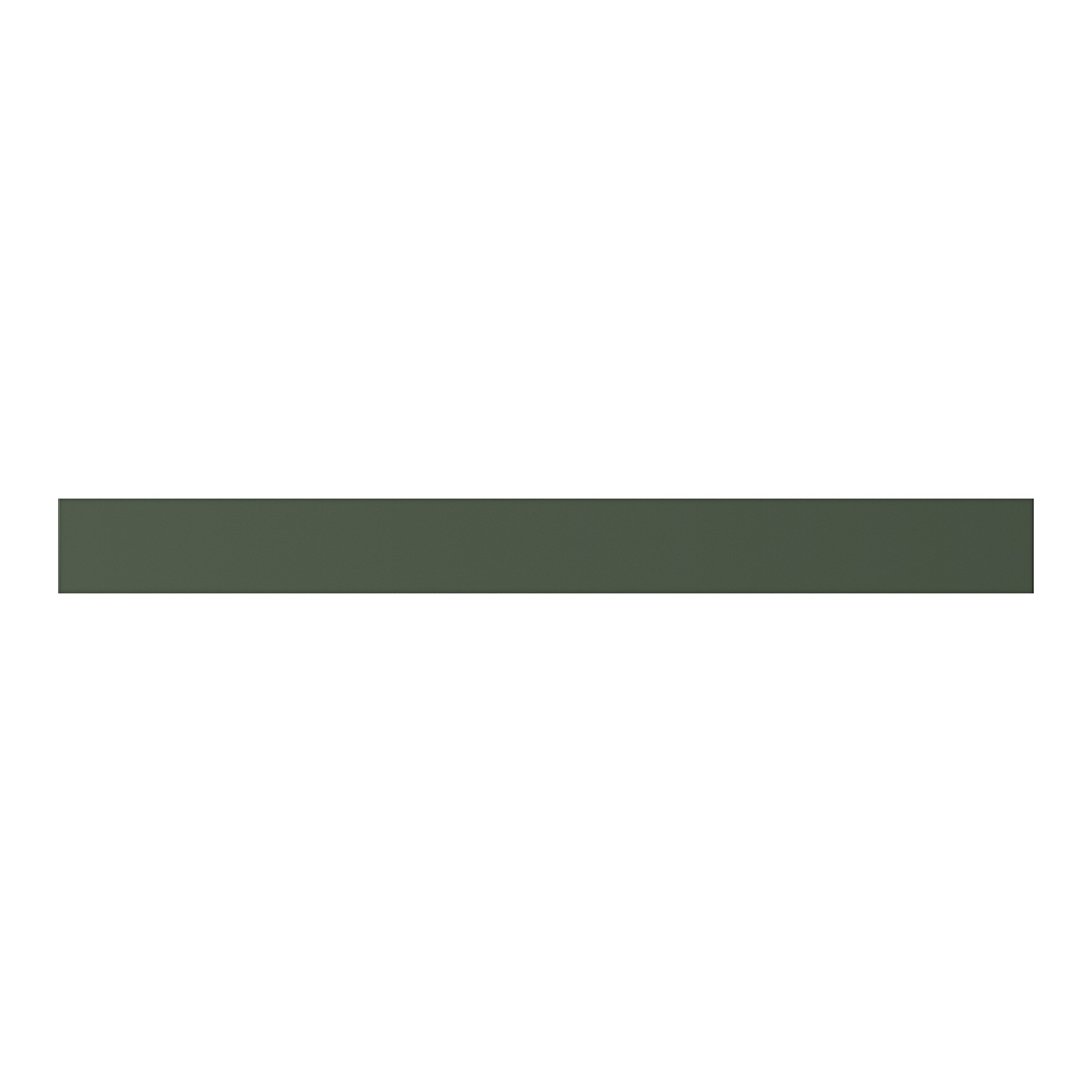 GoodHome Artemisia Matt dark green shaker Standard Appliance Panel (H)58mm (W)597mm