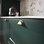 GoodHome Artemisia Matt dark green shaker Tall glazed Cabinet door (W)300mm (H)895mm (T)18mm