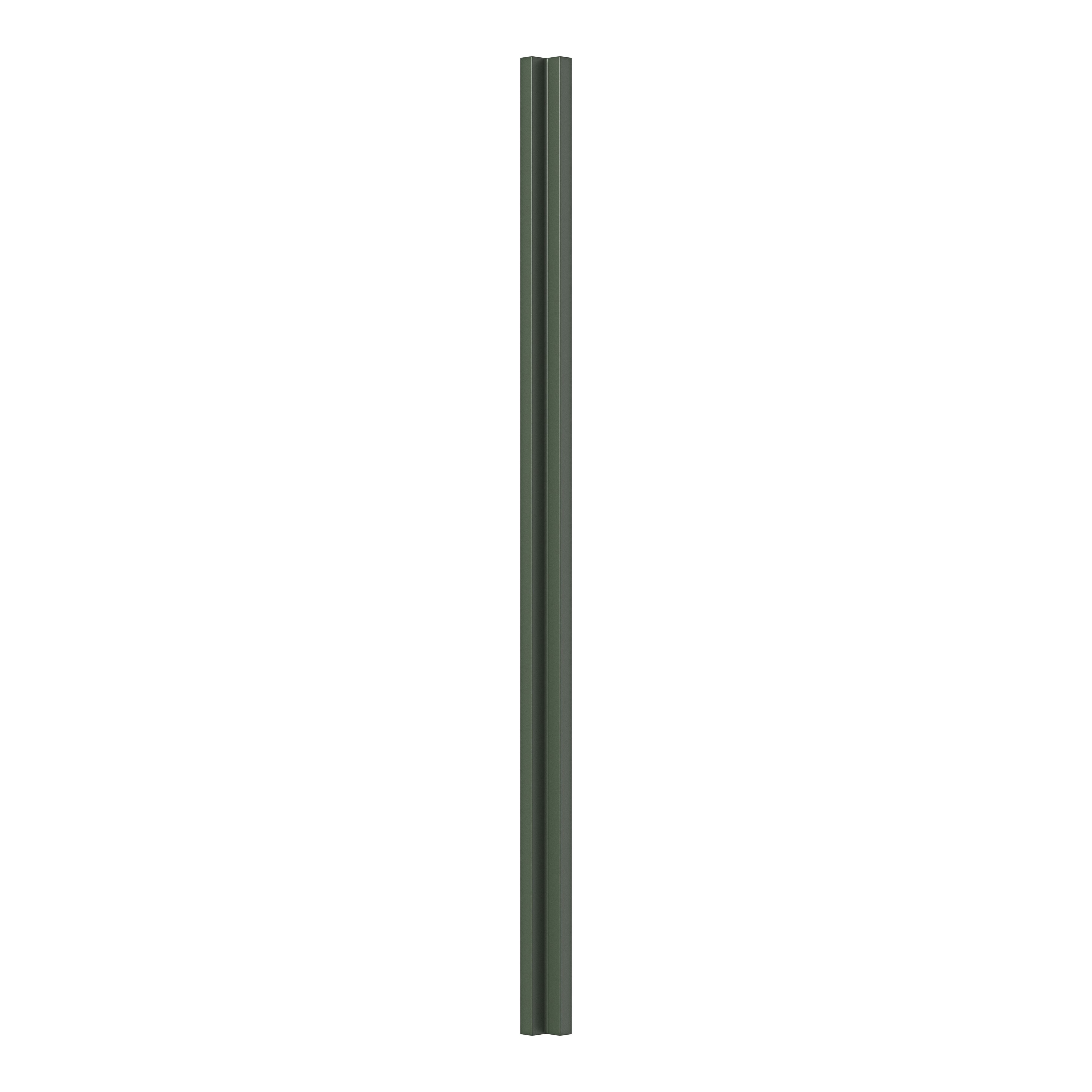 GoodHome Artemisia Matt dark green shaker Tall Wall corner post, (W)34mm (H)895mm