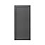 GoodHome Artemisia Matt graphite classic shaker 70:30 Larder Cabinet door (W)600mm (H)1287mm (T)18mm