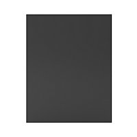 GoodHome Artemisia Matt graphite classic shaker Standard Drawer end panel (H)720mm (W)570mm