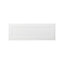 GoodHome Artemisia Matt white classic shaker Drawer front, bridging door & bi fold door, (W)1000mm (H)356mm (T)18mm