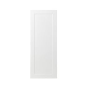 GoodHome Artemisia Matt white classic shaker Larder Cabinet door (W)500mm (H)1287mm (T)18mm