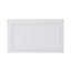 GoodHome Artemisia Matt white classic shaker moulded curve Moulded curve Drawer front, bridging door & bi fold door, (W)600mm (H)356mm (T)20mm