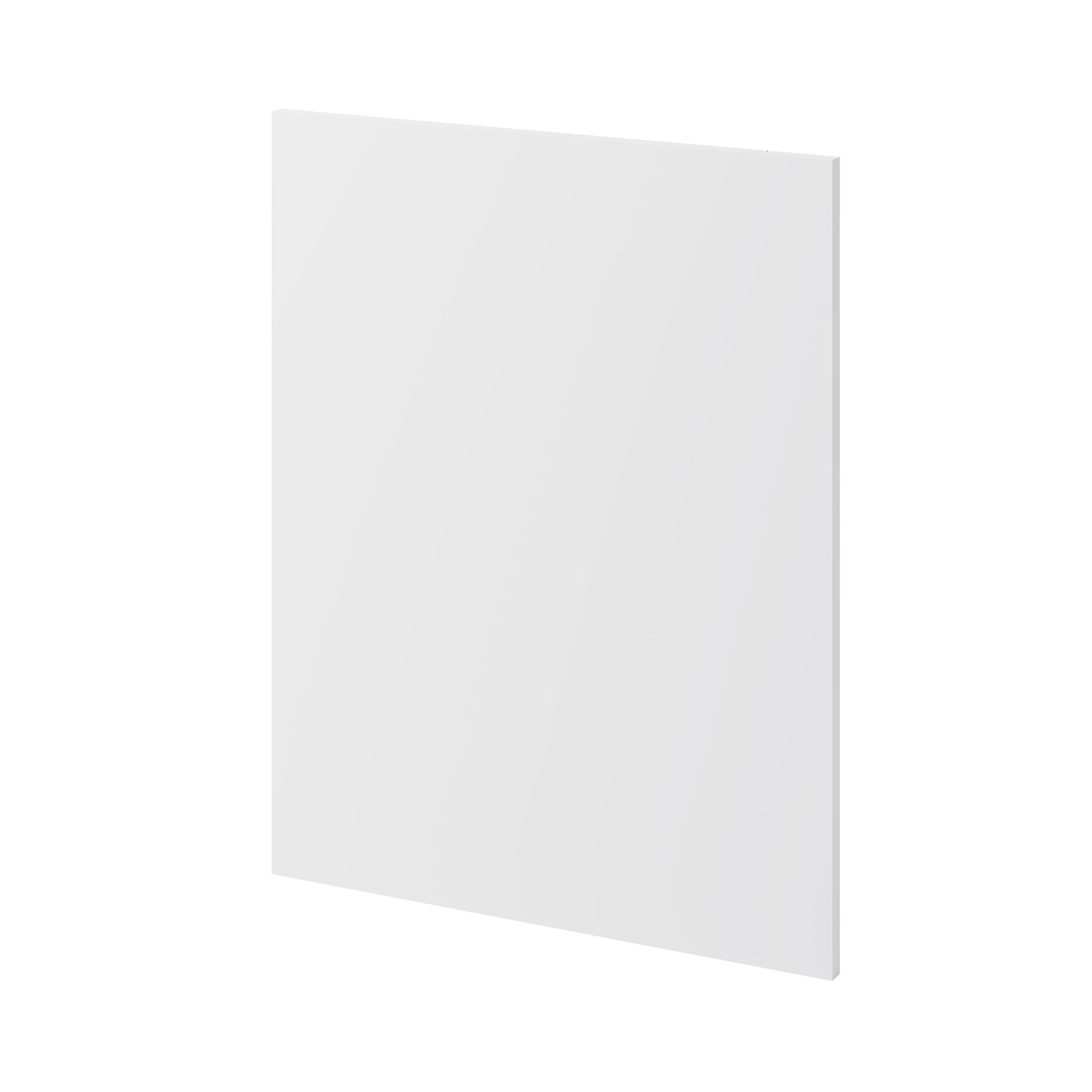 GoodHome Artemisia Matt white classic shaker Standard End panel (H)720mm (W)570mm