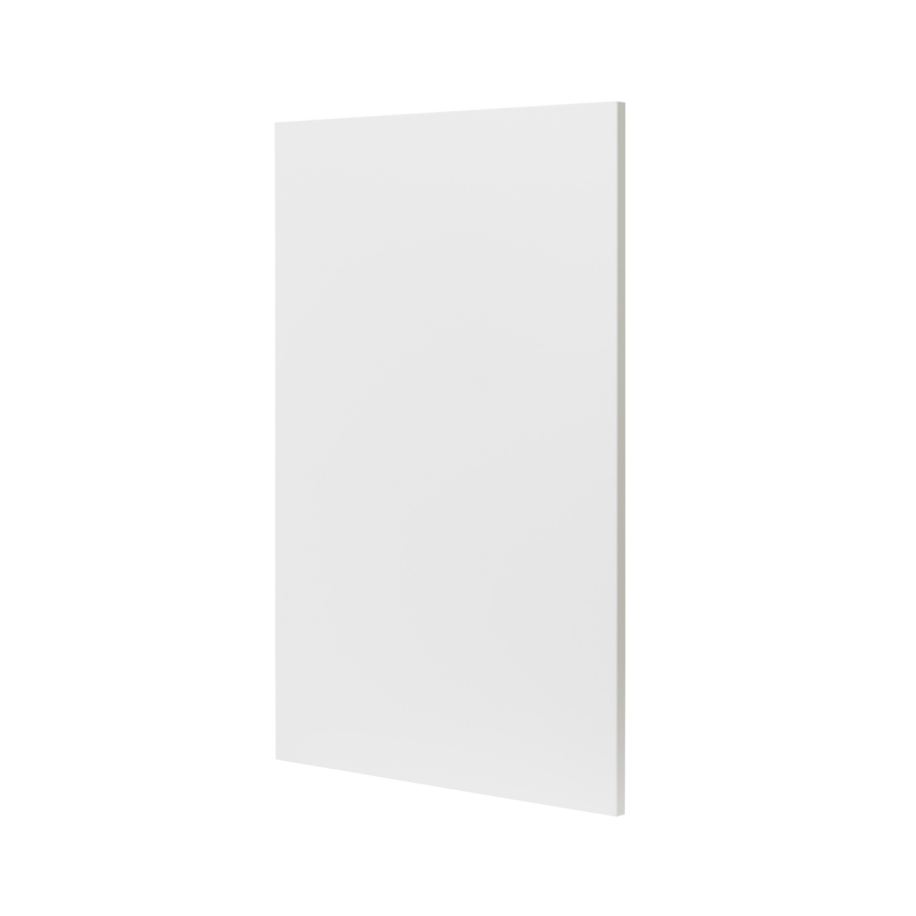 GoodHome Artemisia Matt white classic shaker Standard End panel (H)900mm (W)610mm