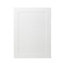 GoodHome Artemisia Matt white classic shaker Tall appliance Cabinet door (W)600mm (H)806mm (T)18mm