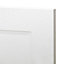 GoodHome Artemisia Matt white classic shaker Tall appliance Cabinet door (W)600mm (H)806mm (T)18mm