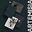 GoodHome Artemisia Midnight blue classic shaker 50:50 Larder Cabinet door (W)600mm (H)1001mm (T)18mm