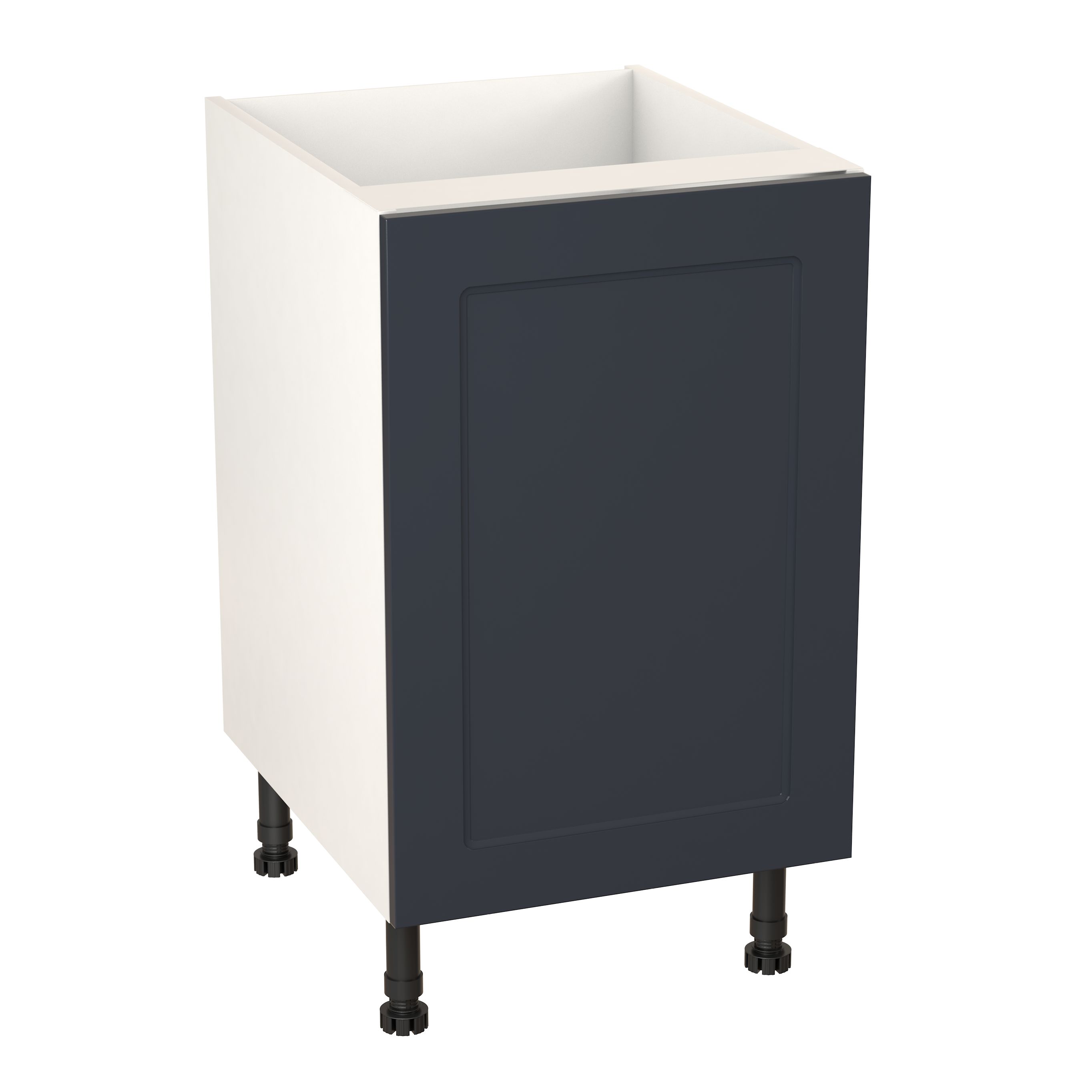 GoodHome Artemisia Midnight blue classic shaker Base Kitchen cabinet (W)500mm (H)720mm