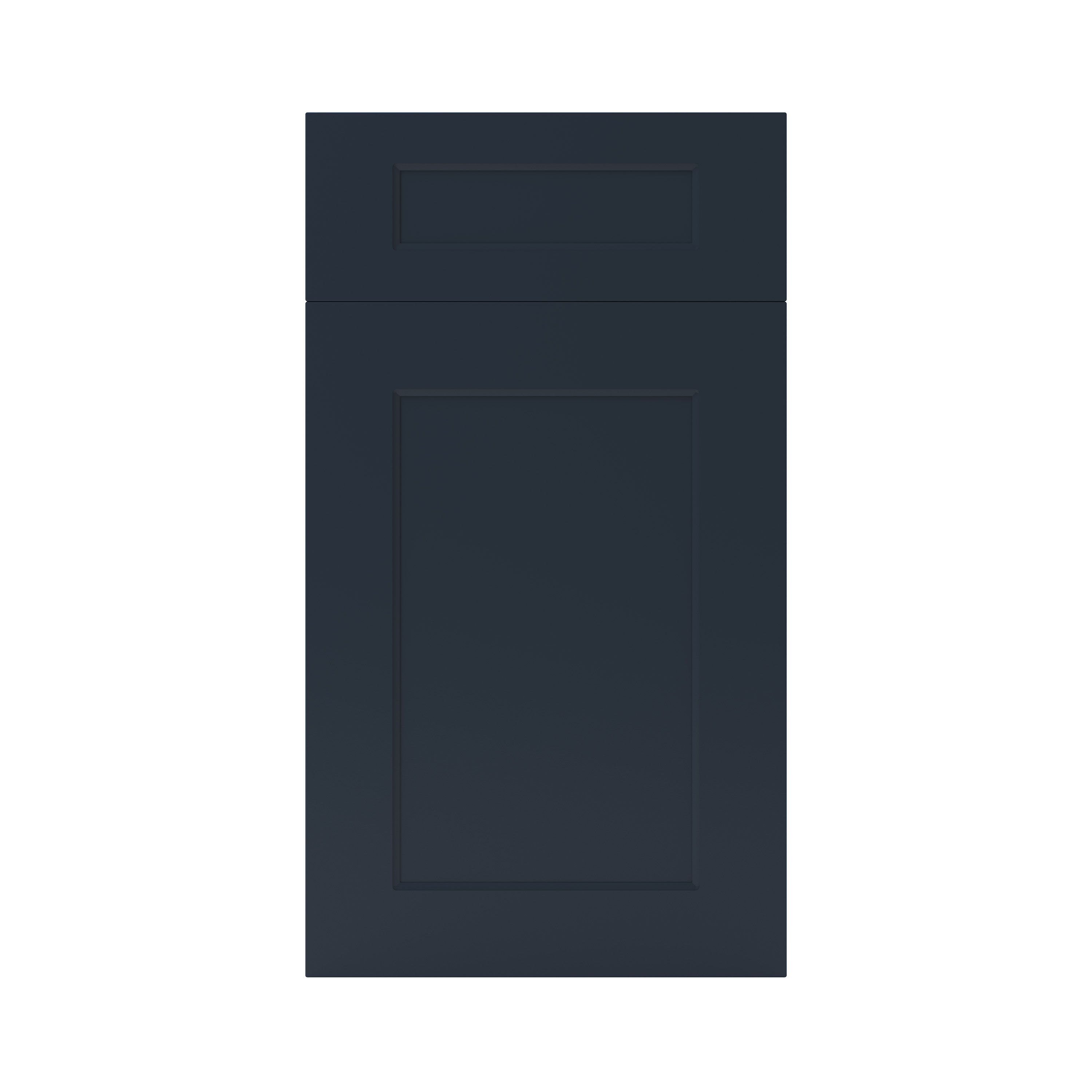 GoodHome Artemisia Midnight blue classic shaker Drawerline Cabinet door, (W)400mm (H)715mm (T)18mm