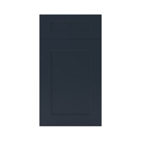 GoodHome Artemisia Midnight blue classic shaker Drawerline Cabinet door, (W)400mm (H)715mm (T)18mm