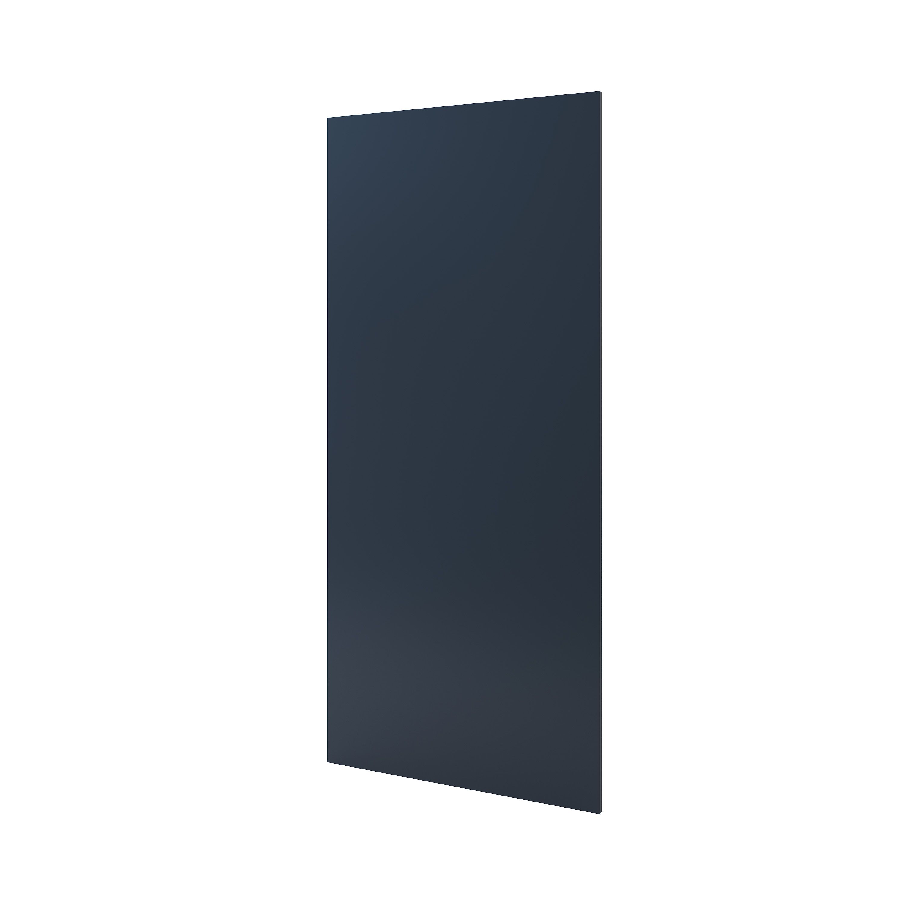 GoodHome Artemisia Midnight blue classic shaker Standard Breakfast bar back panel (H)890mm (W)2000mm