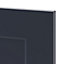 GoodHome Artemisia Midnight blue classic shaker Tall appliance Cabinet door (W)600mm (H)633mm (T)18mm