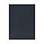 GoodHome Artemisia Midnight blue classic shaker Tall appliance Cabinet door (W)600mm (H)806mm (T)18mm