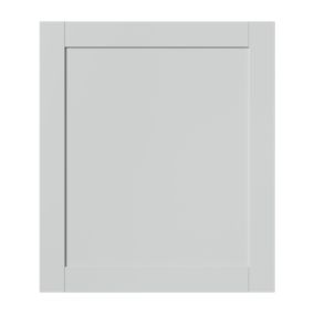 GoodHome Ashmead Matt dove grey Appliance Cabinet door (W)600mm (H)687mm (T)16mm