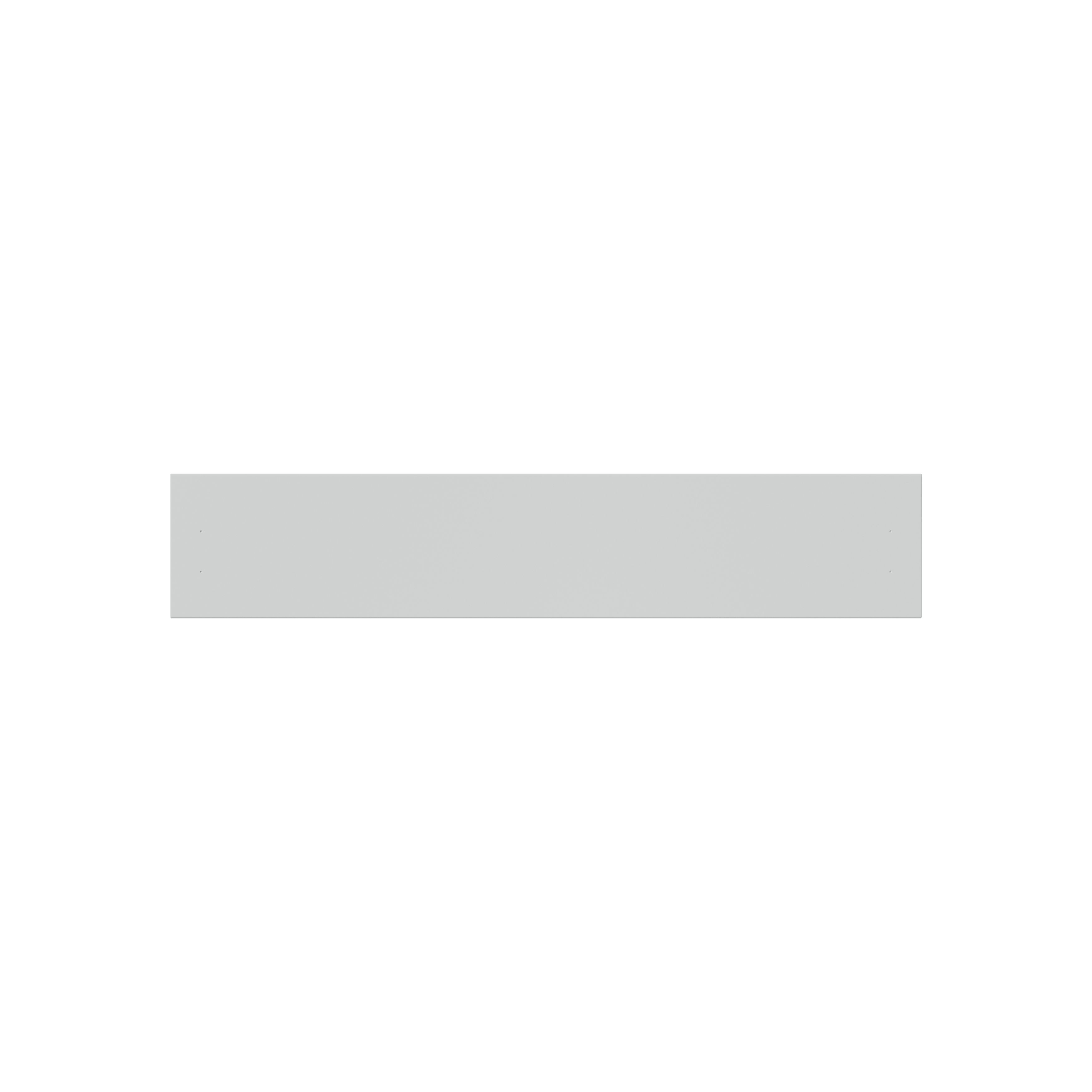 GoodHome Ashmead Matt dove grey Shaker Appliance Cabinet door (W)600mm (H)115mm (T)16mm