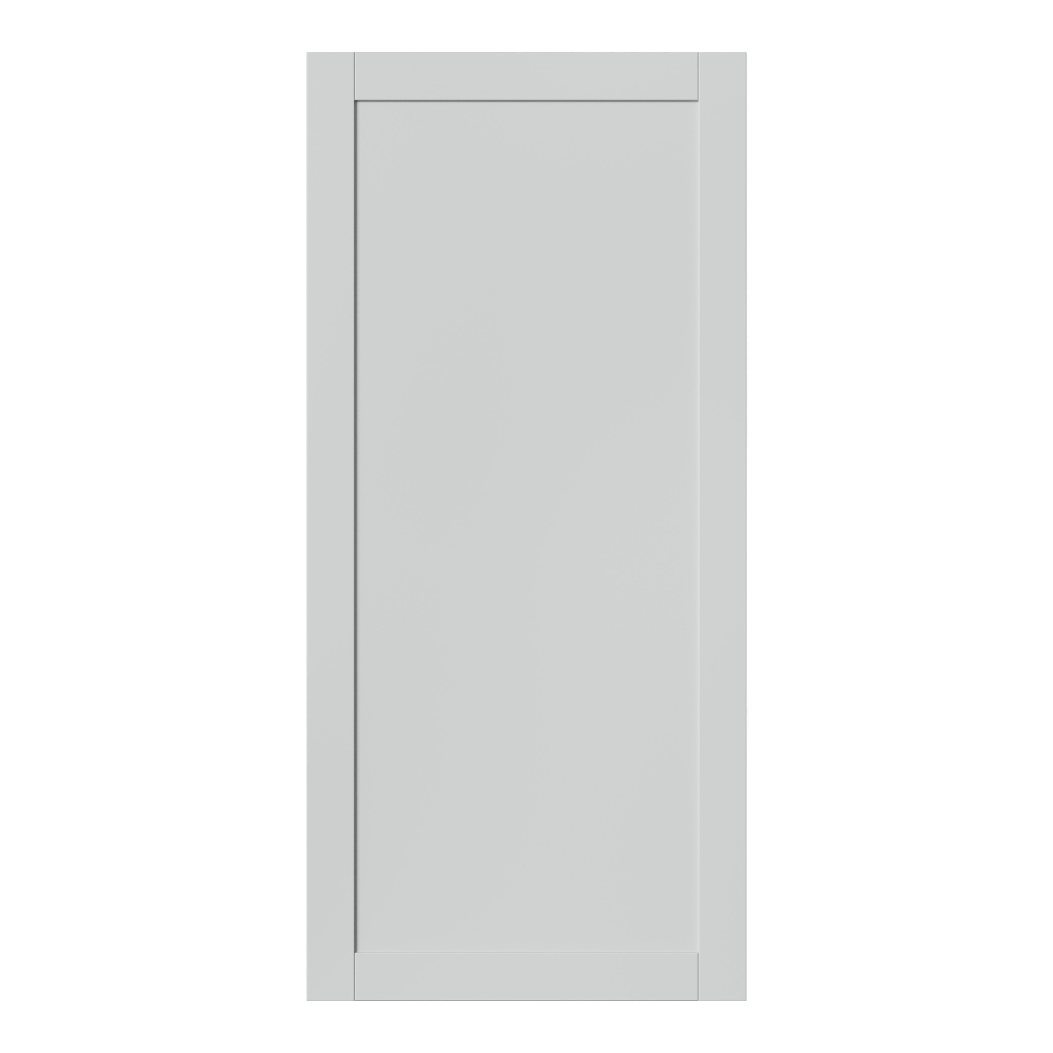 GoodHome Ashmead Matt dove grey Shaker Larder Cabinet door (W)600mm (H)1287mm (T)16mm