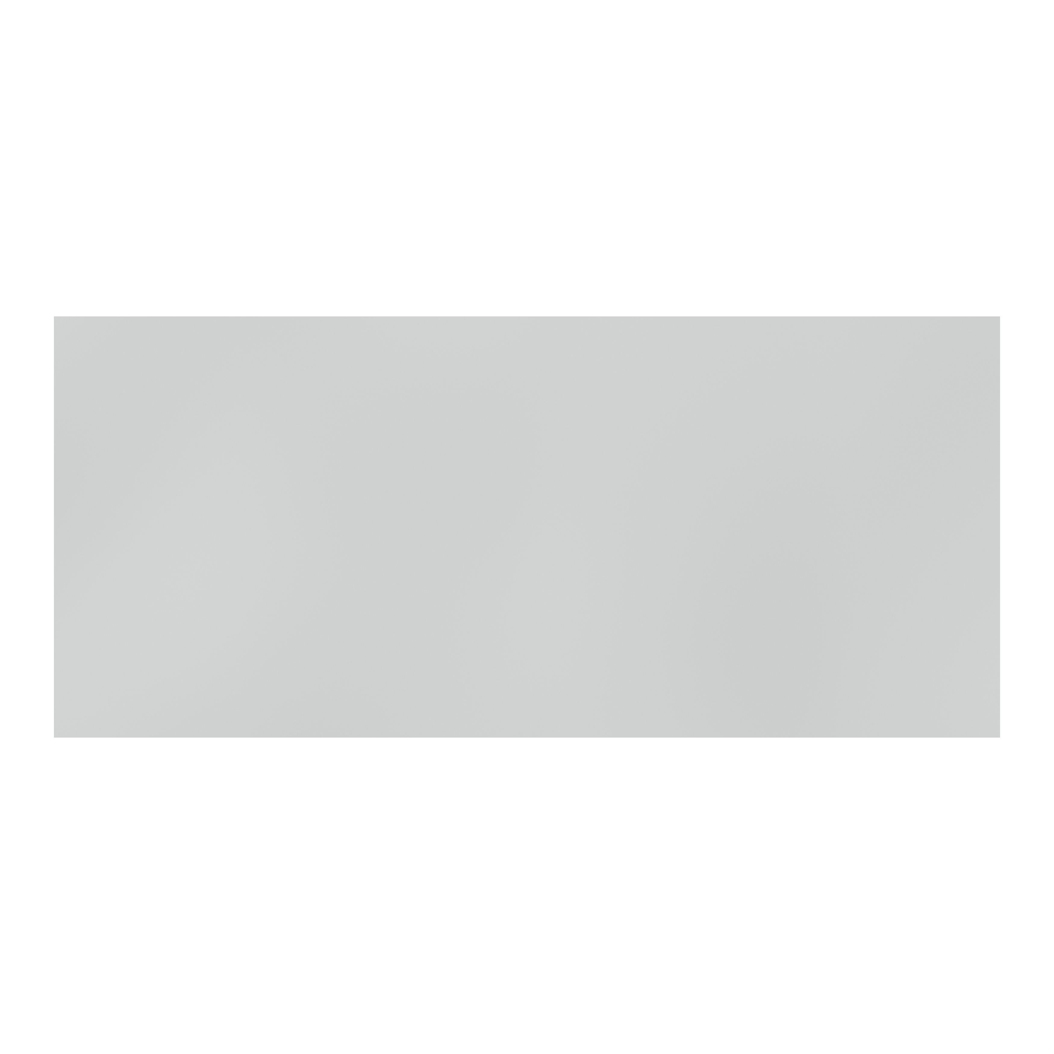 GoodHome Ashmead Matt dove grey Standard Breakfast bar back panel (H)2000mm (W)890mm