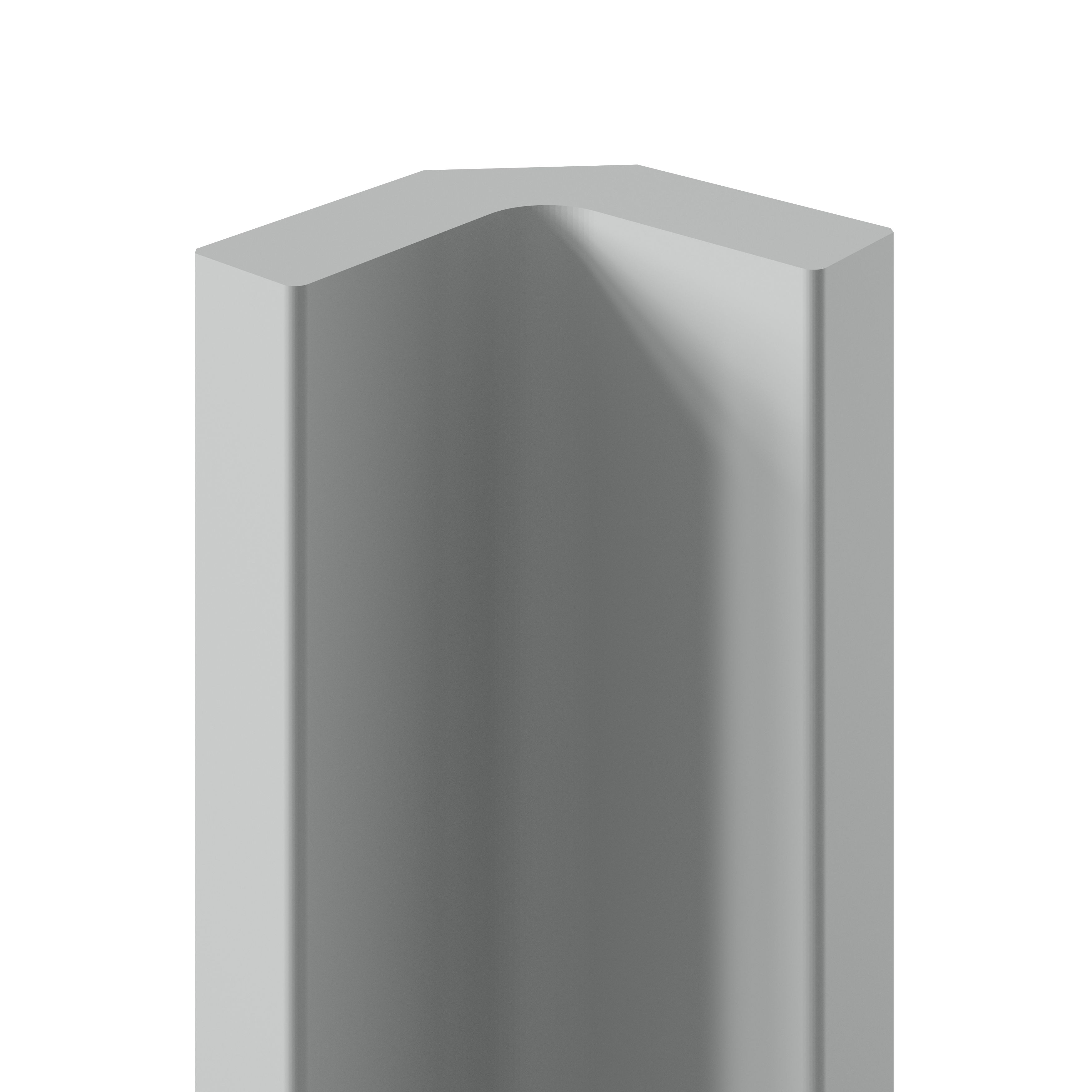GoodHome Ashmead Matt dove grey Standard Corner post, (W)59mm (L)715mm