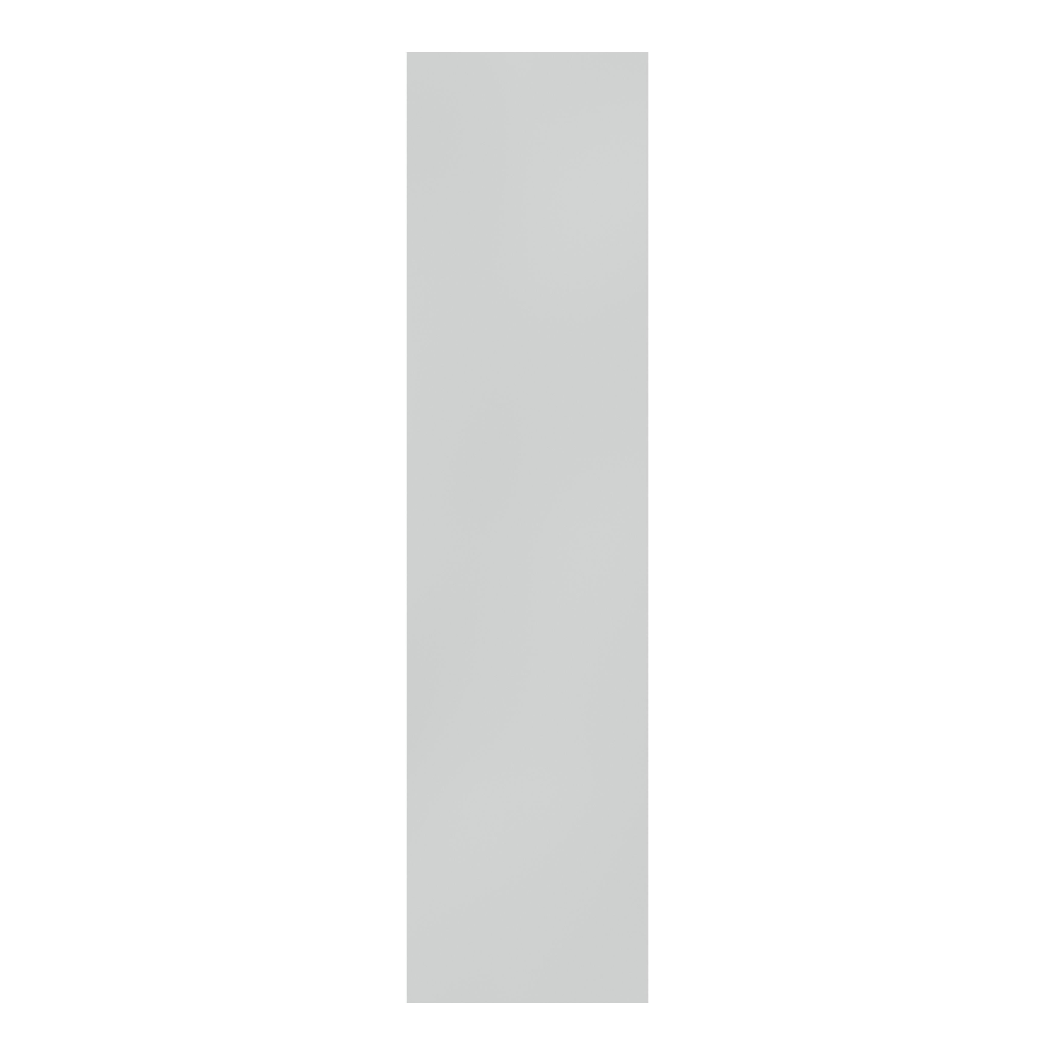GoodHome Ashmead Matt dove grey Tall Clad on larder panel (H)2400mm (W)600mm