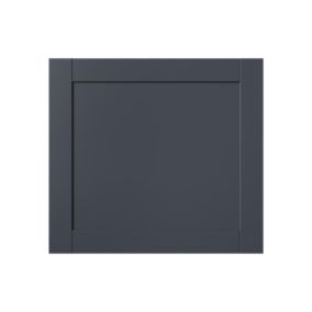 GoodHome Ashmead Matt midnight blue Appliance Cabinet door (W)600mm (H)543mm (T)16mm