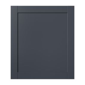 GoodHome Ashmead Matt midnight blue Appliance Cabinet door (W)600mm (H)687mm (T)16mm