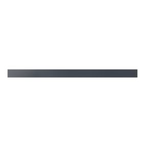 GoodHome Ashmead Matt midnight blue Smooth Cornice & pelmet, (L)2400mm (H)16mm