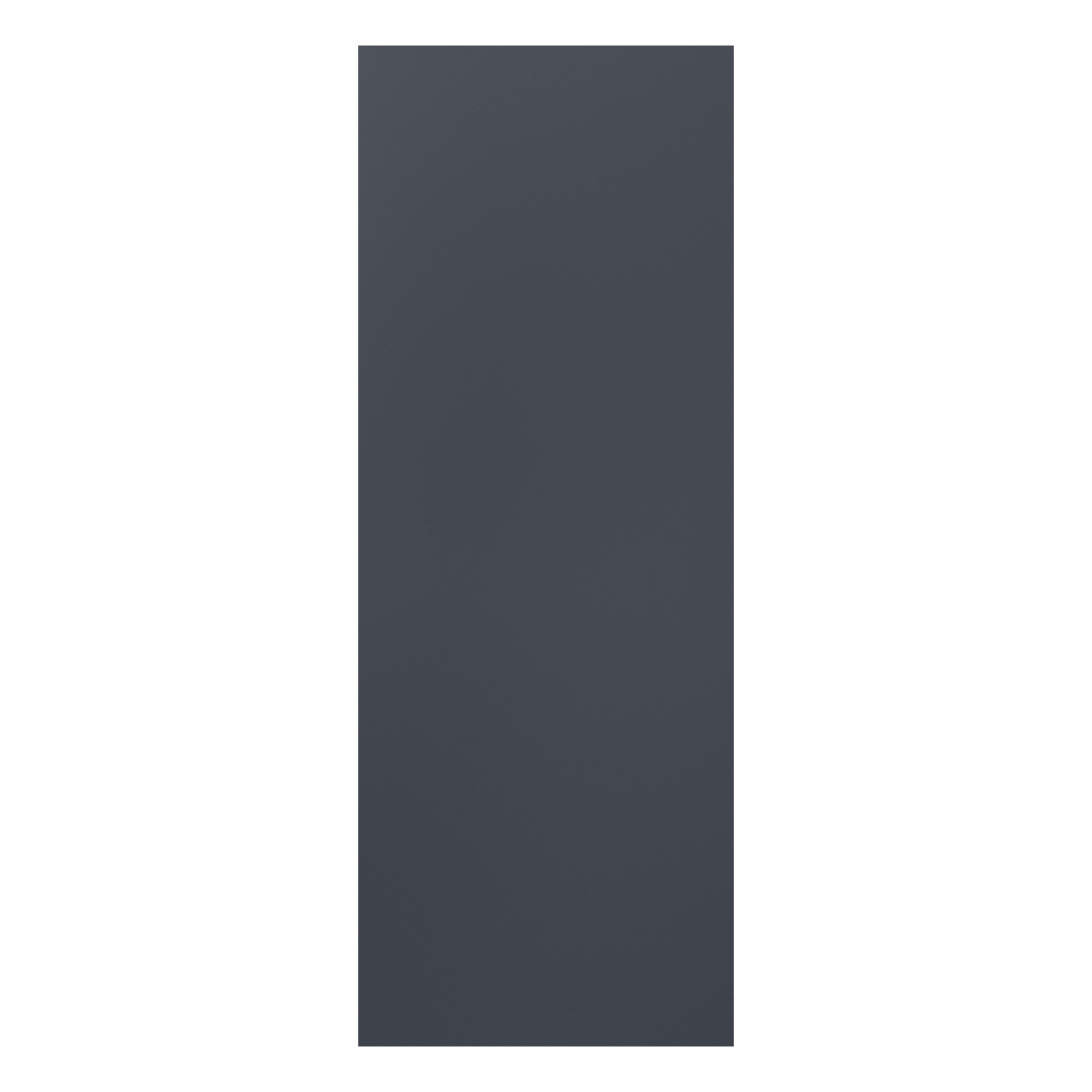GoodHome Ashmead Matt midnight blue Standard Clad on wall panel (H)790mm (W)350mm