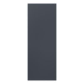 GoodHome Ashmead Matt midnight blue Standard Clad on wall panel (H)790mm (W)350mm